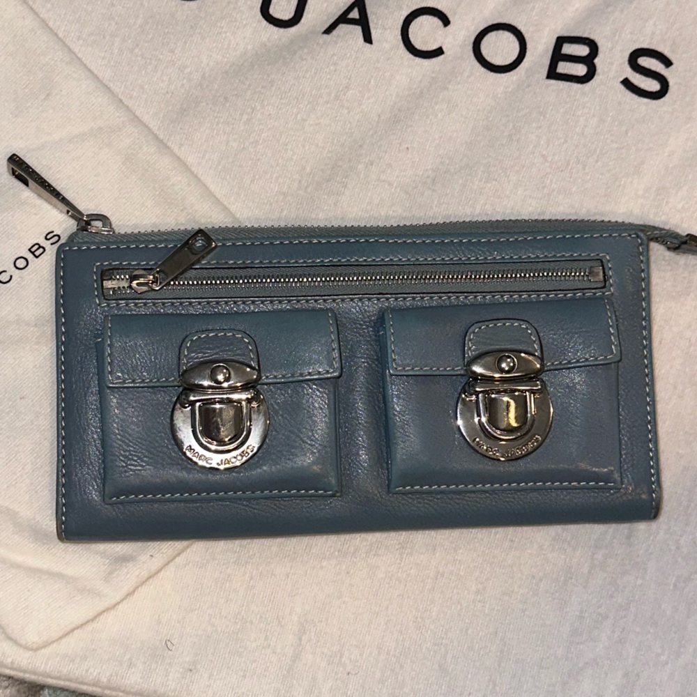 Vintage MARC JACOBS Collection Leather Clutch Wallet